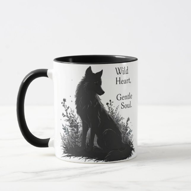 Ästhetische Zitate Tasse- T - Shirt Tasse (Links)