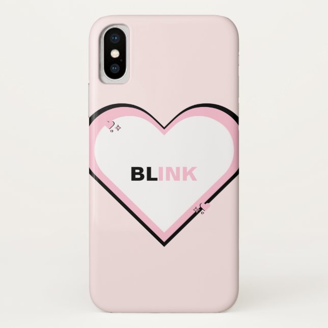 Ästhetischer Blink Niedlich Kpop Tee Case-Mate iPhone Hülle (Rückseite)
