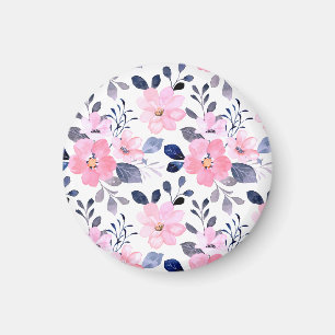 Ästhetischer Blumenmagnet Minimales botanisches Magnet
