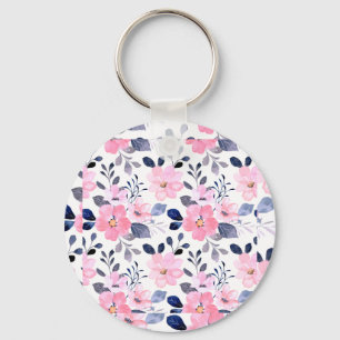 Ästhetischer Blumenmagnet Minimales botanisches Schlüsselanhänger