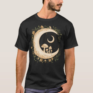 Ästhetischer Goblincore und dunkler Cottagecore-Pi T-Shirt