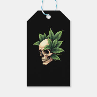 Ästhetischer Goth-Grunge-Totenkopf Tropischer Mons Geschenkanhänger