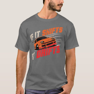 Ästhetischer japanischer Drift-Rennfahrer Wenn es  T-Shirt