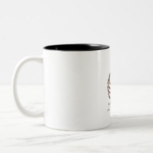 Ästhetischer Rose Gold Schwan Keramik-Kaffeebecher Zweifarbige Tasse