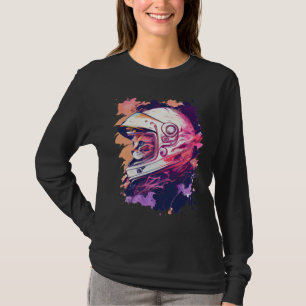 Ästhetischer Vaporwave Weltraum Katze 80er 90er As T-Shirt