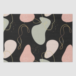 Ästhetisches Boho Geometrie-Muster für Bio Formen Seidenpapier