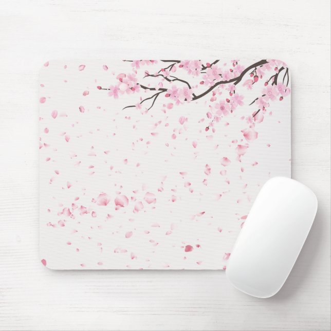 Ästhetisches Frühlingsblumen-Muster-Schreibtischzu Mousepad (Mit Mouse)