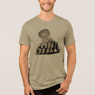 Ästhetisches Griechisches Statuen "Spill" Grafik T Tri-Blend Shirt