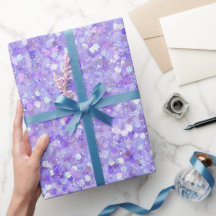 Ästhetisches Lavendel-Irideszentes Glitter-Muster