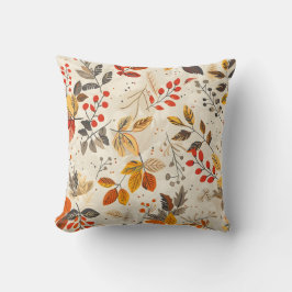 Ästhetisches Leaf-Muster Kissen