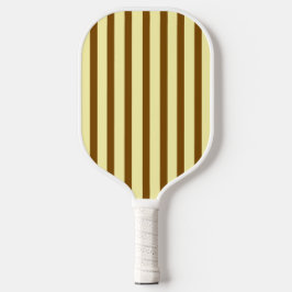 Ästhetisches Medium Brown Streifen Pickleball Padd Schläger