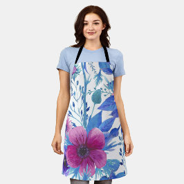 Ästhetisches nahtloses Muster Schürze