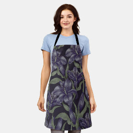 Ästhetisches nahtloses Muster Schürze