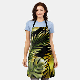 Ästhetisches nahtloses Muster Schürze