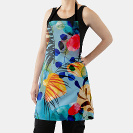 Ästhetisches nahtloses Muster Schürze