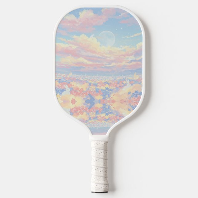 Ästhetisches Niedliches Pickleball-Paddel mit Bunn Pickleball Schläger (Vorderseite)
