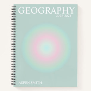 ästhetisches Notebook Notizbuch