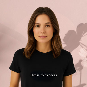 ästhetisches Outfit Anführungskleid zum Ausdruck b T-Shirt