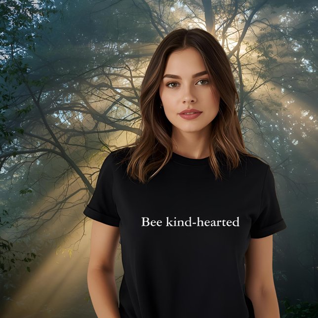 ästhetisches Outfit Zitat Bee freundlich T-Shirt (Von Creator hochgeladen)