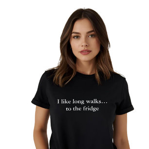 ästhetisches Outfit Zitat Ich mag lange Spaziergän T-Shirt