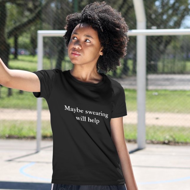 ästhetisches Outfit Zitat Vielleicht hilft das Sch T-Shirt (Von Creator hochgeladen)