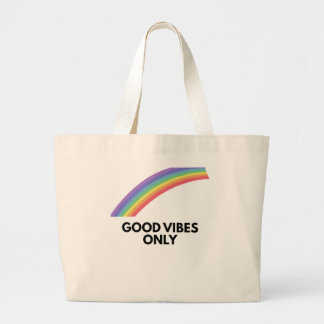 Ästhetisches Regenbogen-Mädchen-Gesicht-Linienkuns Jumbo Stoffbeutel