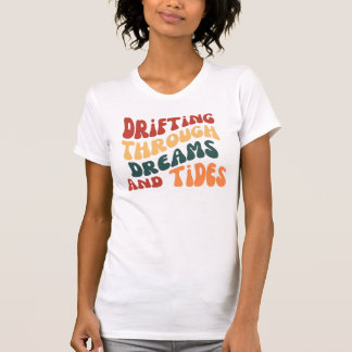 Ästhetisches Retro Wavy T-Shirt für Träume
