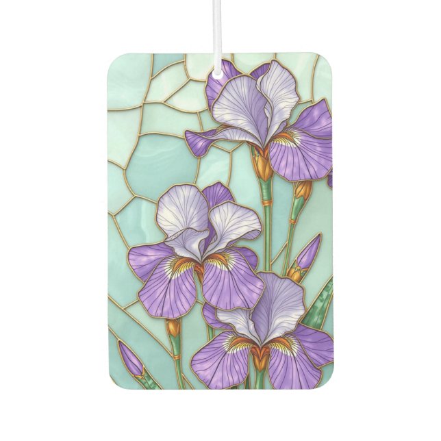Ästhetisches verklebtes Glas Iris Air Freshener Autolufterfrischer (Vorderseite)