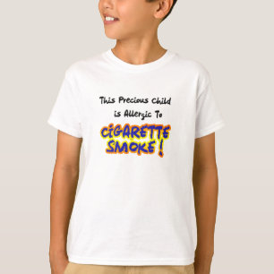 Asthma-Allergie - Zigarettenrauch Allergie-T-Shirt T-Shirt