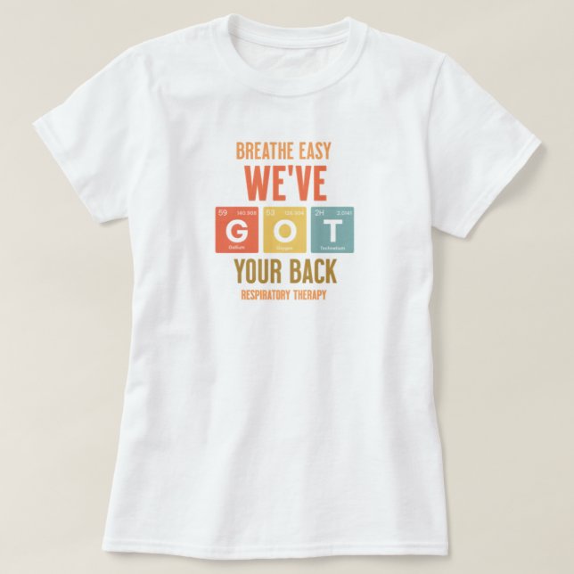 Asthma Therapy Nurse - Ideal für RT T-Shirt (Design vorne)