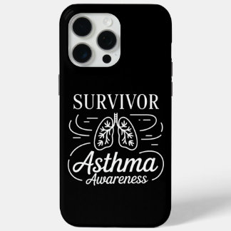 Asthma-Überlebender Florale Lungen Aufklärungsunte Case-Mate iPhone Hülle
