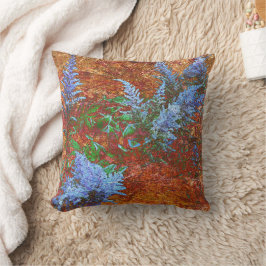 Astilbe Dusty Blue an Bord Kissen