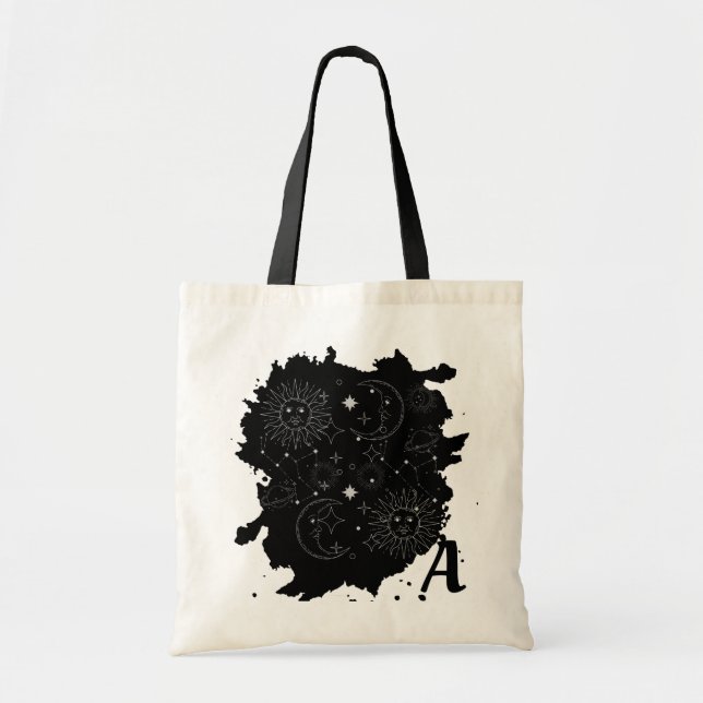 ASTOLOGY(BLACK) Tote Bag Tragetasche (Vorne)