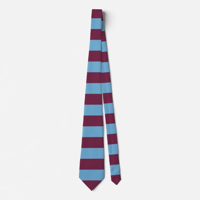 Aston Villa Stripes Krawatte (Vorderseite)