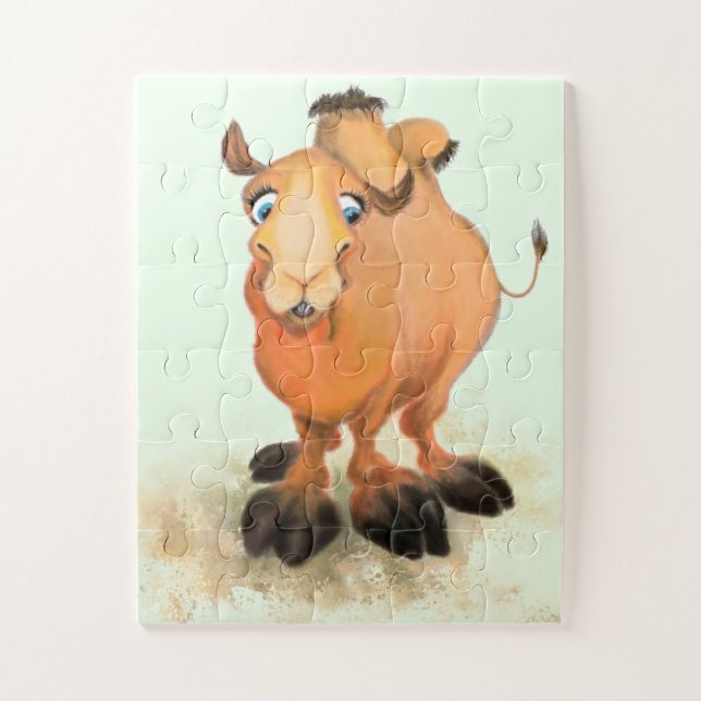 Astonished Camel Jigsaw Puzzle (Vertikal)