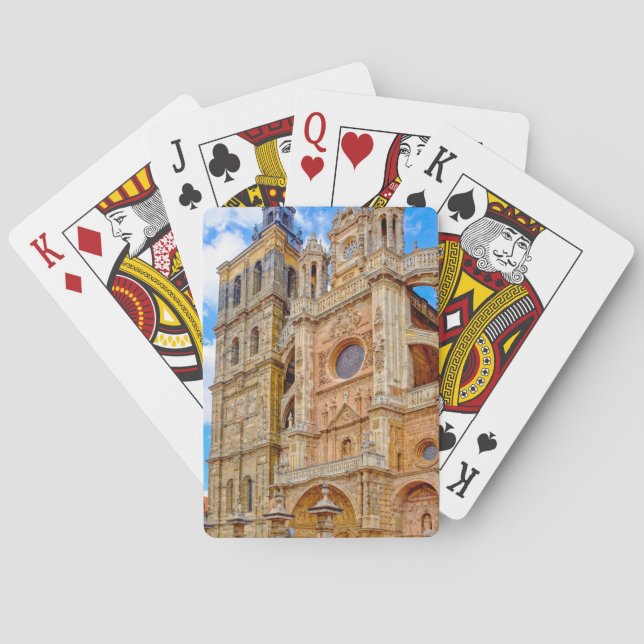 Astorga Kathedrale Spielkarten (Rückseite)