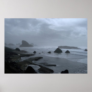 Astoria Coastline Poster