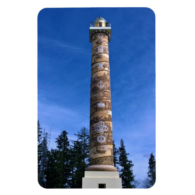 Astoria Column, Oregon Magnet (Vertikal)