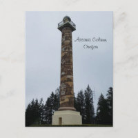 Astoria-Kolonne an der Küste von Oregon