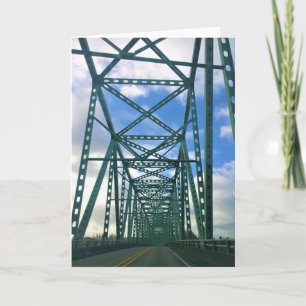Astoria-Megler-Brücke, Astoria, Oregon Karte