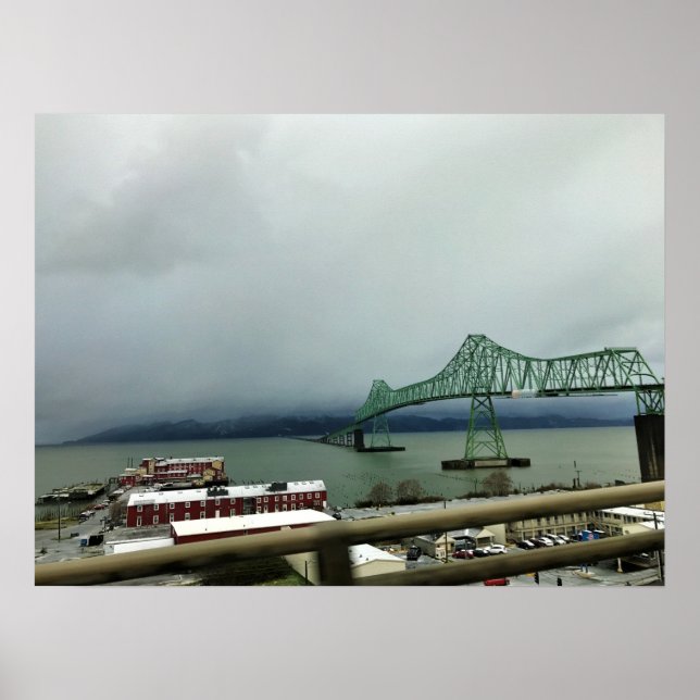 Astoria-Megler-Brücke, Astoria, Oregon Poster (Vorne)