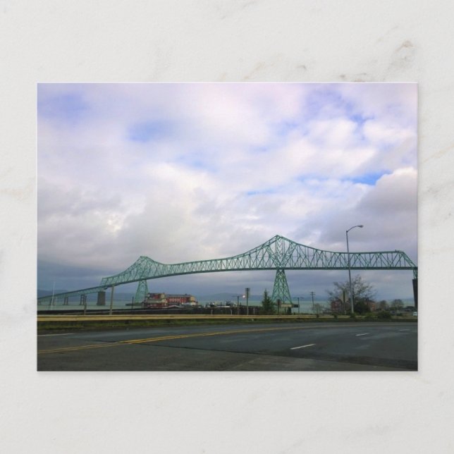 Astoria-Megler-Brücke, Astoria, Oregon Postkarte (Vorderseite)