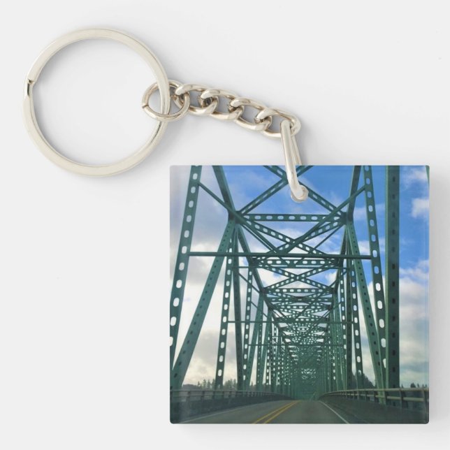 Astoria-Megler-Brücke, Astoria, Oregon Schlüsselanhänger (Vorderseite)