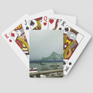 Astoria-Megler-Brücke, Astoria, Oregon Spielkarten