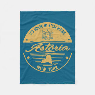 Astoria New York, dort beginnt meine Geschichte Fleecedecke