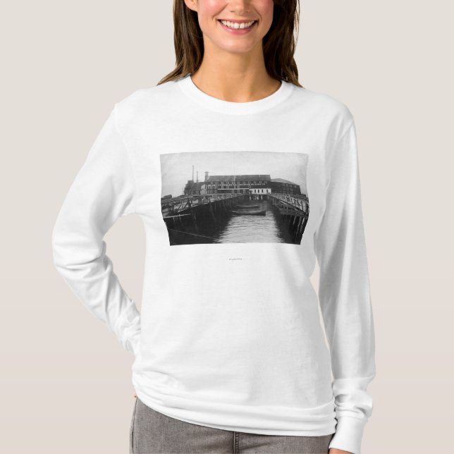 Astoria, Oregon Ansicht der Verpackung des T-Shirt (Vorderseite)