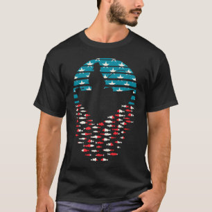 Astoria Oregon: Fischerbojen Sonnenuntergang Küste T-Shirt