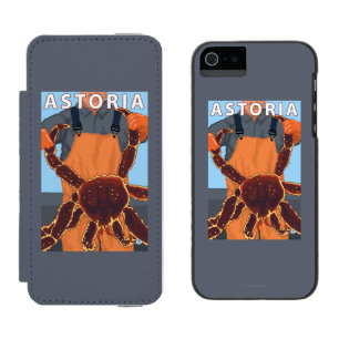 Astoria, OregonKing Krabbe Incipio Watson™ iPhone 5 Geldbörsen Hülle