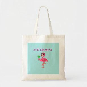 Astoria West Pink Flamingo Tote Bag Tragetasche