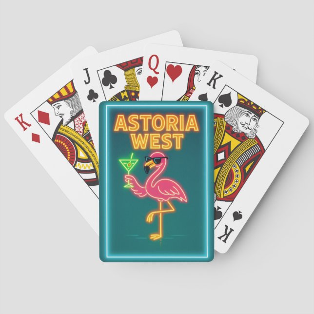 Astoria West Spielkarten (Rückseite)
